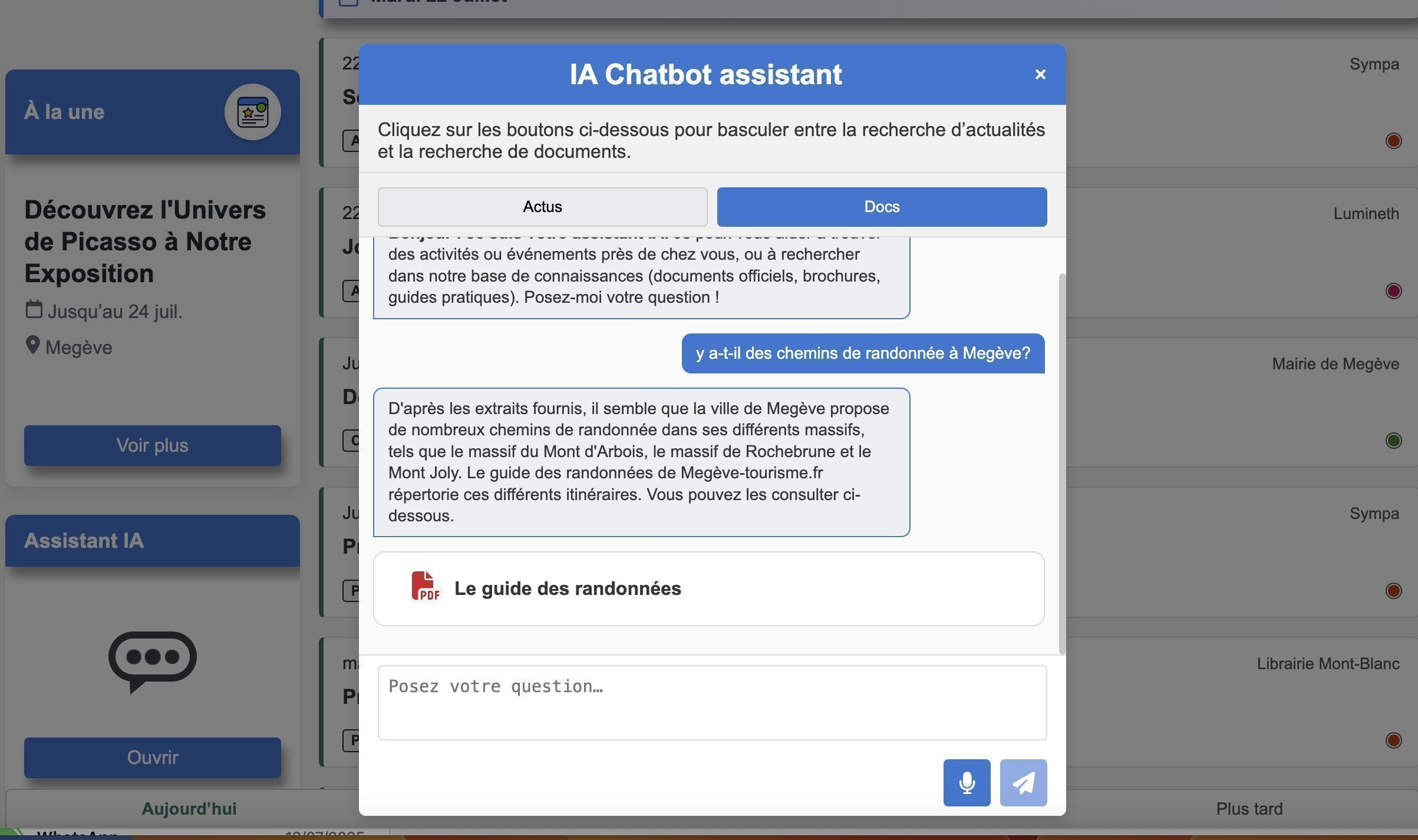 Chercher un document